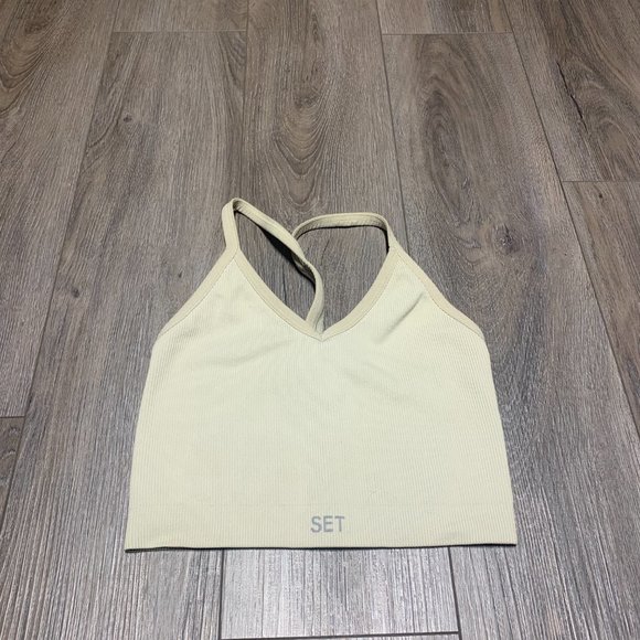Setactive Oatmilk Sculptflex Tank Top - Picture 3 of 3